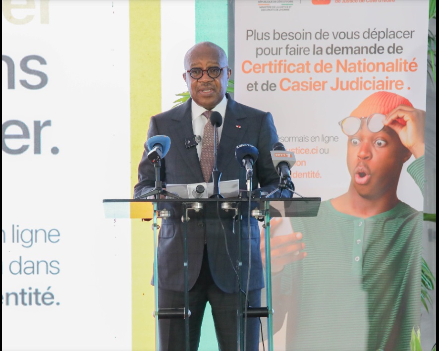 <strong>DIGITALISATION DU SERVICE PUBLIC DE LA JUSTICE / AU TOTAL VINGT-HUIT(28) JURIDICTIONS CONNECTÉES À LA PLATEFORME e-Justice.ci<strong>